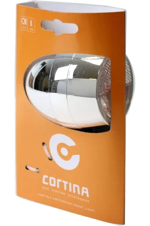 Cortina koplamp Amsterdam E-bike chroom Favoriet