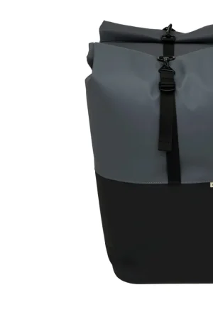 Laatste Kans New Looxs Fietstas Dubbel Nyborg Grijs/zwart MIK 2.0 34L