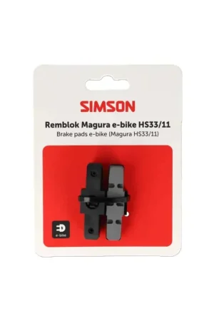 Seizoensaanbieding Simson remblok Magura HS11/33 velgrem E-bike