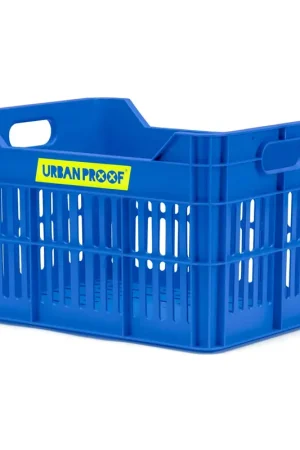 Direct Beschikbaar Urban Proof Fietskrat Junior 15 Liter Koningsblauw Gerecycled