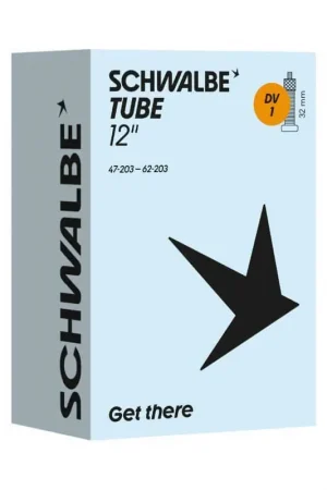 Aanbieding Schwalbe Binnenband DV1 12 Inch 47/62-203 Hollandsventiel 32mm