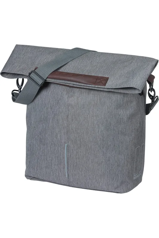 Betaalbaar Basil shoppertas City grey melee 14-16L