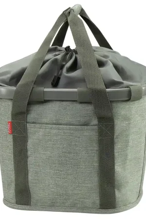 Gereduceerde Prijs Klickfix mandtas 15L twist salie groen