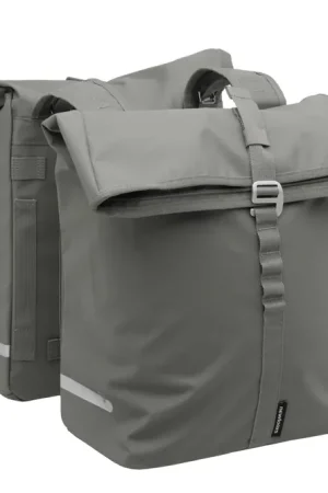 Koopje New Looxs Fietstas Dubbel Cantos Groen 36L