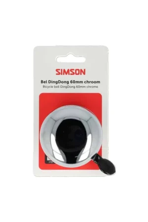 Simson bel Ding Dong Medium chroom 60mm Hete Deal