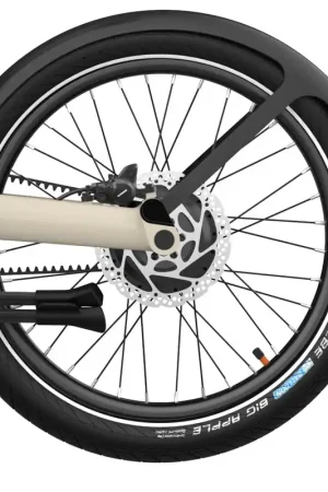 UTO Achterwiel Bafang Dual Speed PRO20 20 Inch Zwart Schijfrem Must-Have