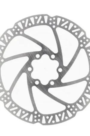 Superprijs EB-Parts Fatbike Remschijf 160mm Zilver