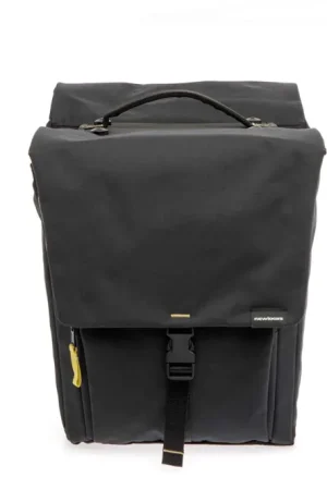 New Looxs Dubbele Fietstas Tulum 32L Zwart MIK 2.0 Waterafstotend Gerecycled Tijdelijk Beschikbaar