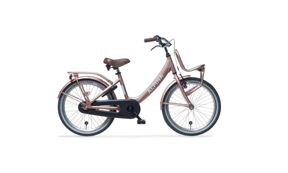 Uitverkoop Alpina Clubb Meisjesfiets 20″ Rosé Goud Matt