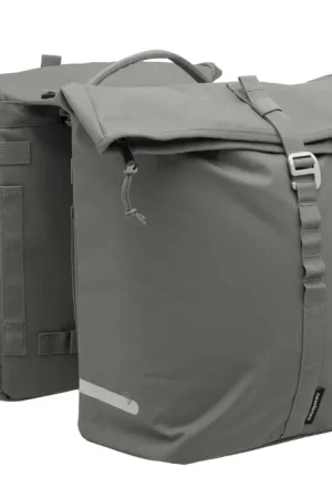 Speciale Aanbieding New Looxs Fietstas Dubbel Cantos Groen MIK 36L