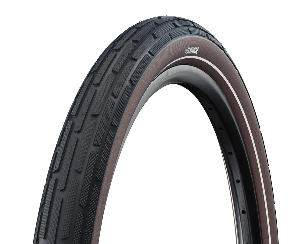 Shop Nu Schwalbe Buitenband Motion Fat Frank K-Guard 50-622 Zwart/Coffee Reflectie