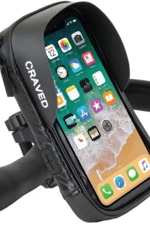 Craved Telefoonhouder met opbergruimte – Waterdicht Actieprijs