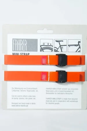 Beste Prijs FAHRER Cargo Mini strap M 35x2cm oranje (2 stuks)