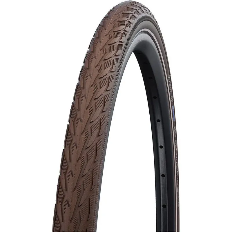 Exclusieve Aanbieding Schwalbe Buitenband 28" Delta Cruiser Plus PunctureGuard 37-622 Bruin