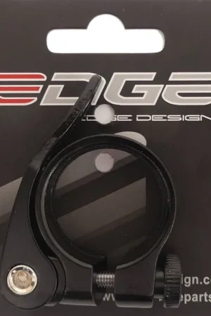 Zadelpenklem Ø31,8 Mm Edge Aluminium Met Snelspanner - Zwart Alleen Vandaag