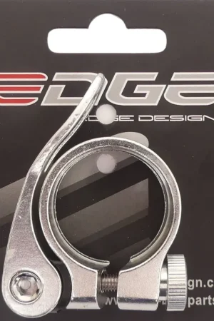 Fabrieksprijs Zadelpenklem Mm Edge Aluminium Met Snelspanner - Zilver