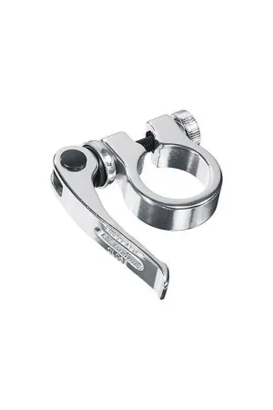 Zadelpenklem Ergotec Scq-050 Ø34.9 Mm Met Snelspanner - Zilver Beperkte Voorraad