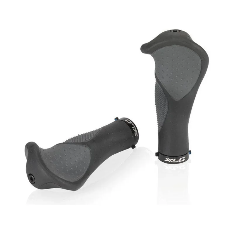 XLC Handvat Ergo Gr-S22 135/92Mm Zwart/Grijs Per Stel Hoge Kwaliteit
