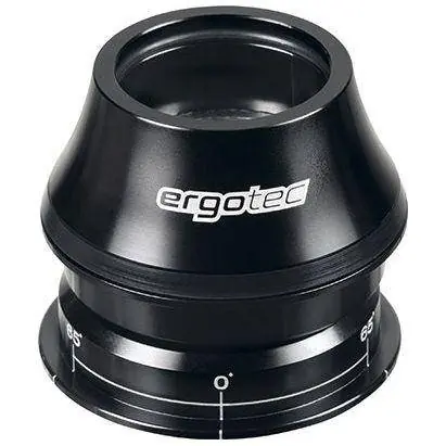 Balhoofdset Ergotec A118Sac-Es 1-1/8" Semi-Geïntegreerd Met 65° Stuurblokkade - Zwart Beperkte Voorraad
