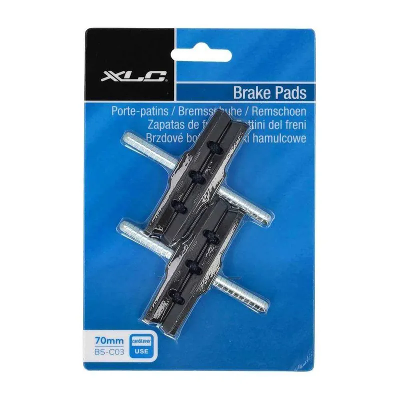 XLC Remschoen Bs-C03 Cantilever 70Mm Zwart Set A 4 Stuks Actieprijs