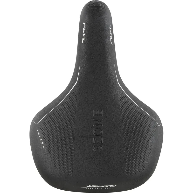 Selle Bassano Fietszadel Rivale 3Zone Uni, Zwart Betaalbaar