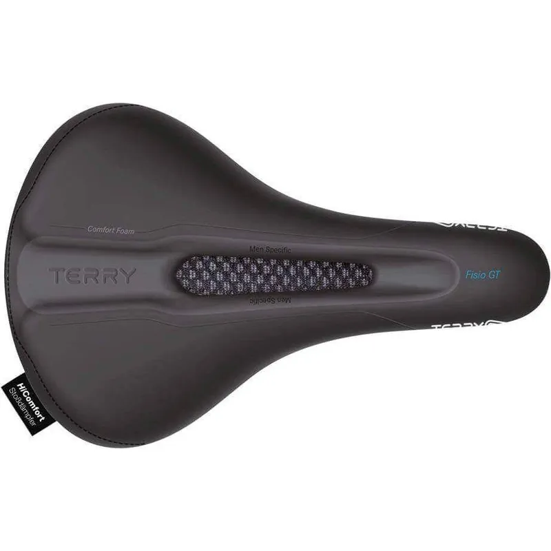 Terry Fietszadel Fisio Gt Max Heren Zwart Weekendaanbieding