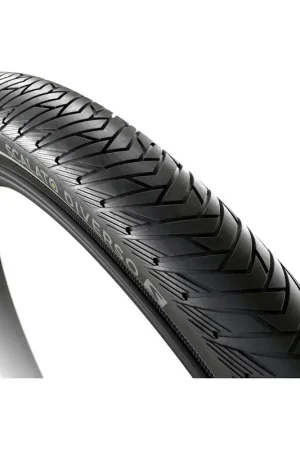 Beperkte Voorraad Scalato Buitenband 28" Diverso - Zwart Met Refelectie
