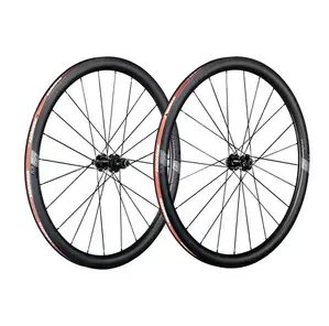 Vision SC 40 TLR Carbon Disc CL Race Wielset Zwart Veilige Betaling