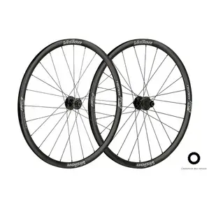 Vision Team 30 AGX i23 Disc CL TLR Gravel Wielset Zwart Uitverkoop
