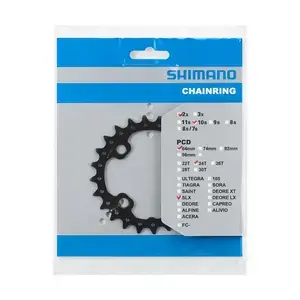 Shimano SLX FC-M675 Dubbel 2x10 Kettingblad Voordeelprijs
