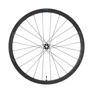 Hete Deal Shimano GRX WH-RX870 TL Disc Gravel Voorwiel Zwart