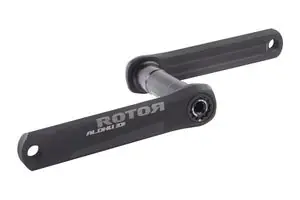 Merkproduct Rotor ALDHU Cranks Arms Zwart