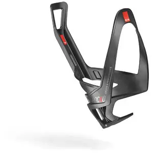 Betrouwbaar Elite Rocko Carbon Logo Bidonhouder Mat Rood