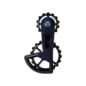 Rechtstreeks Van De Fabrikant CyclingCeramic Oversized Derailleur Cage 2.0 Shimano 105 Zwart