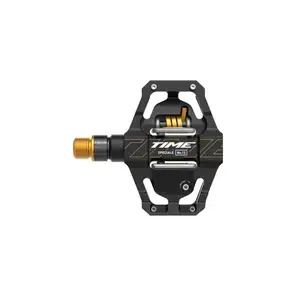 Time Speciale 12 Small Titanium MTB Pedalen Zwart/Goud Gratis Retour