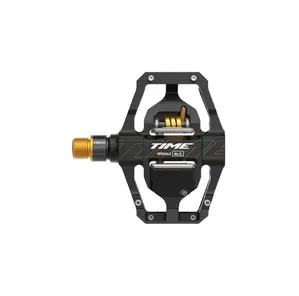 Gereduceerde Prijs Time Speciale 12 Large Titanium MTB Pedalen Zwart/Goud