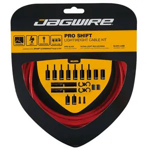 Betaalbaar Jagwire 2X Pro Derailleurkabels Rood