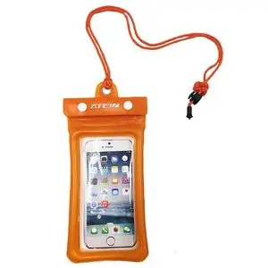 Zone3 Buoyancy Waterproof Telefoonhoes Oranje Meest Verkocht