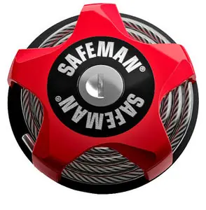 Safeman Multifunctioneel Slot Rood Direct Verzonden