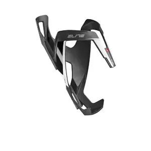 Direct Verzonden Elite Vico Carbon Logo Bidonhouder Mat Wit