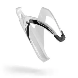Elite Custom Race Glossy Wit/Zwart Logo Finale Uitverkoop
