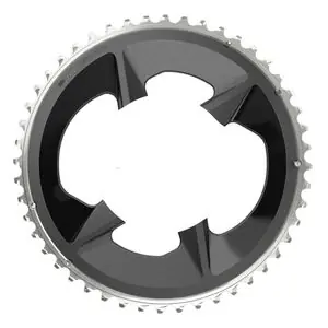 Tijdelijk Beschikbaar SRAM Rival Kettingblad Buiten 2x12 Speed 107mm Zwart