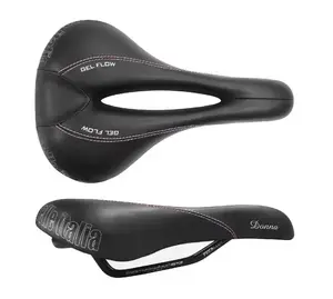 Selle Italia Donna L2 Alu Rail Gel Flow Fietszadel Zwart Dames Betaalbaar
