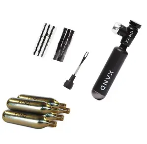 XAND CO2 Pomp + Tubeless Reparatie + CO2 Patronen 16 gram 5-stuks Gratis Retour