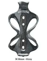Arundel Mandible 3K Weave Bidonhouder Glossy Zwart Beperkt Aanbod