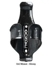 Laatste Versie Arundel Trident Uni Weave Bidonhouder Glossy Zwart