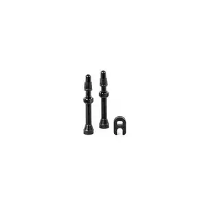 Hutchinson Tubeless Ventielen Zwart 2 stuks Uitverkoop