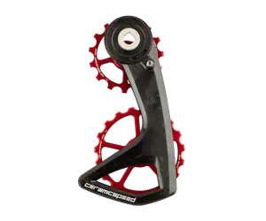CeramicSpeed OSPW RS 5-SPOKE Derailleurkooi SRAM RED D1/E1/FORCE D1 Rood Superprijs