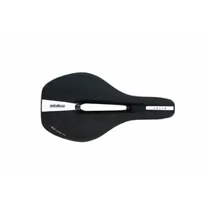 GeBioMized Valid 140 Normal Cut Out Fietszadel Ti Zwart/Wit Flitsaanbieding