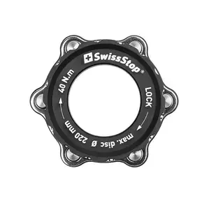Swissstop Centerlock Lockring en Adapter Koopje